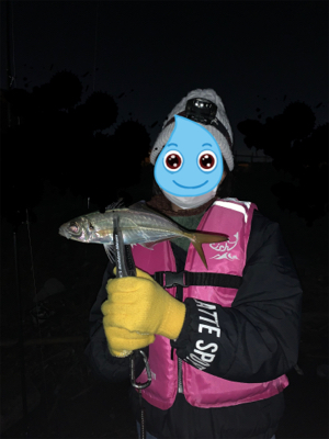 撃腰痛中に釣りに（笑）