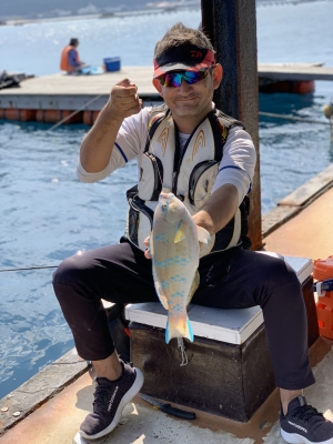 本部釣りイカダ 釣果