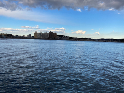 雪の中の穴釣り