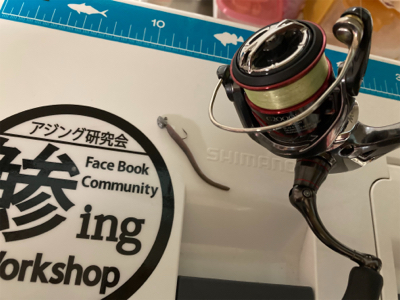 大阪湾奥アジング