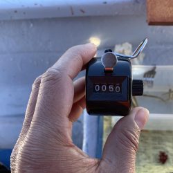 入鹿池でワカサギ釣り