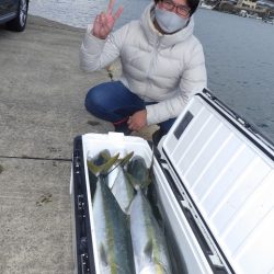 鳴門ブリが連発。