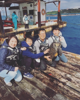 本部釣りイカダ 釣果