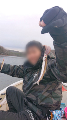 釣り始め！ワカサギ釣り