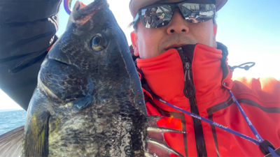 釣り始め 晴天でも大潮は・・・