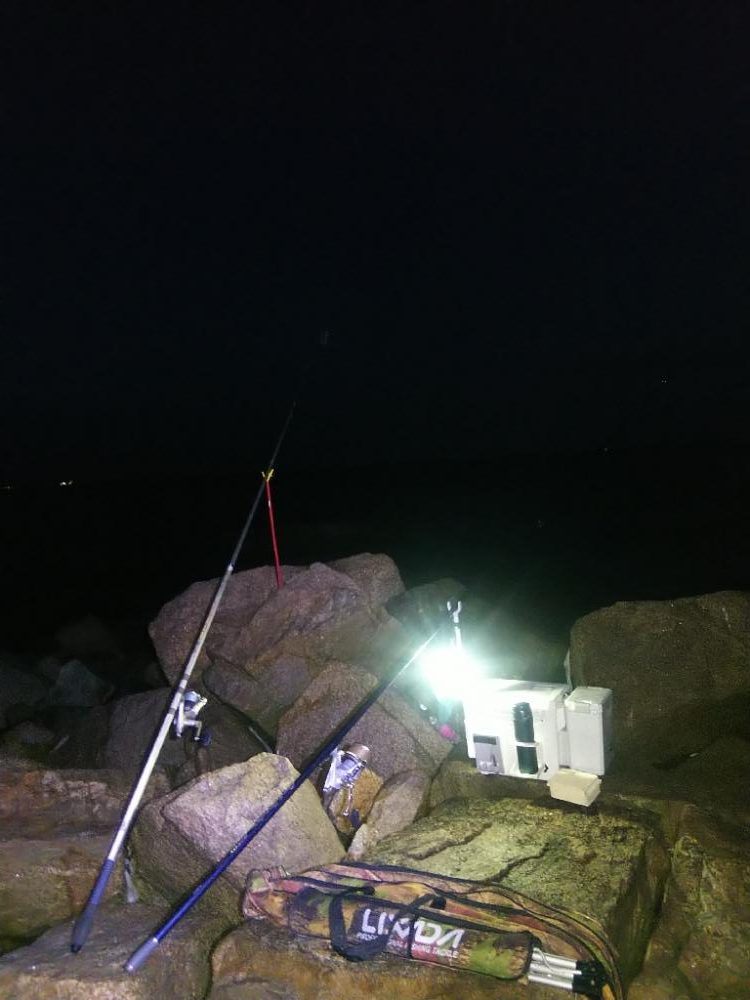 大塩海岸の投げ釣り