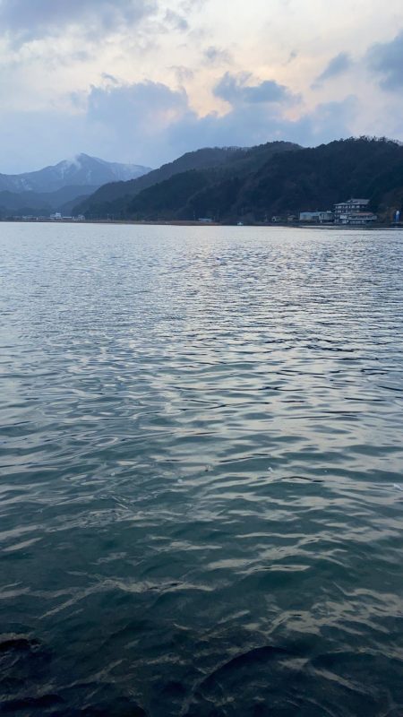 仕事終わりの夕まずめ