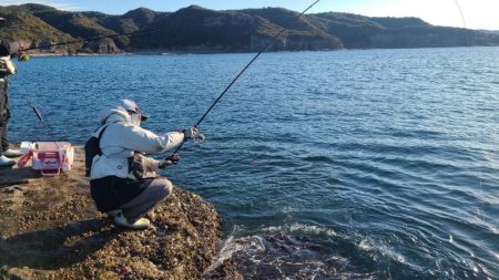 和歌山市江(吉丸渡船)で磯フカセ