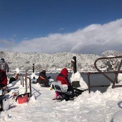 余呉湖ワカサギ釣り