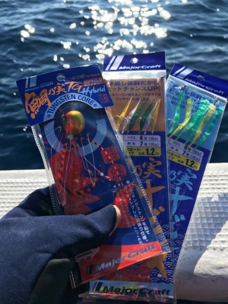 この寒い時こそ鯛乃実TGハイブリッドとタイラバサビキ