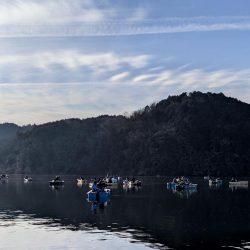 愛知県入鹿池ボート ワカサギ釣り！