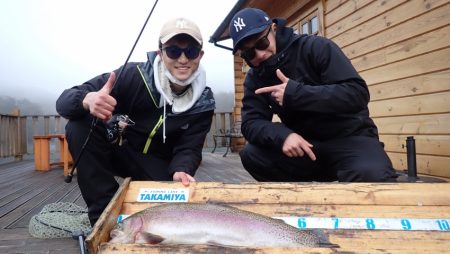 フィッシングレイクたかみや 釣果