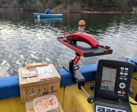 愛知県入鹿池ボート ワカサギ釣り!