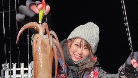 紀伊長島のイカメタルとバチコン