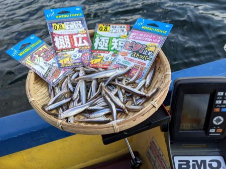 愛知県入鹿池ボート ワカサギ釣り！