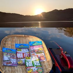 愛知県入鹿池ボート ワカサギ釣り！