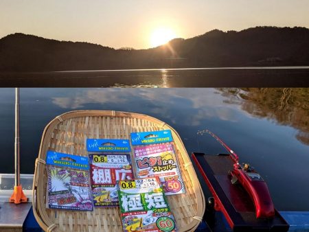 愛知県入鹿池ボート ワカサギ釣り！