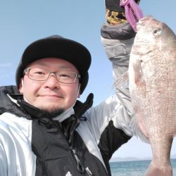 小島養魚場でトラウトサーモン狙い☆