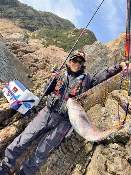 いきなりの大型にビックリ