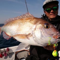 【フリースライド】鹿児島・錦江湾口、春のノッコミ真鯛をバルキーカーリーで大爆釣‼︎