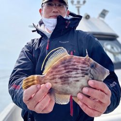 シーズン最終盤のカワハギ釣り