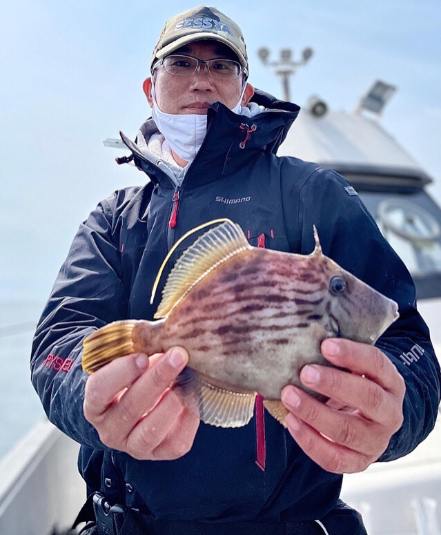 シーズン最終盤のカワハギ釣り