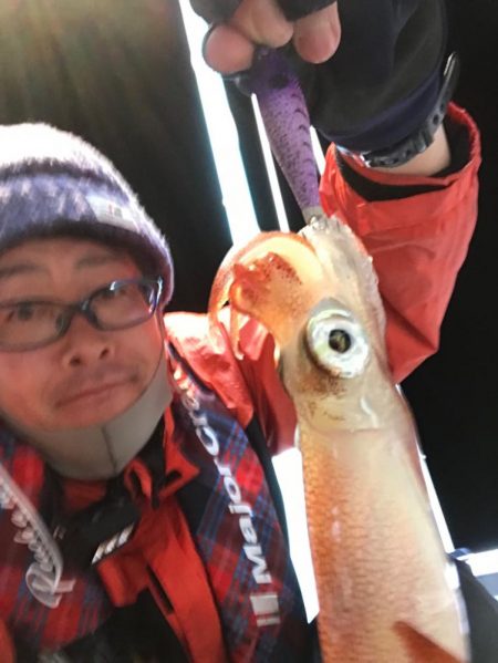 発売前のビッグアイNEOGLOWでイカメタルです。