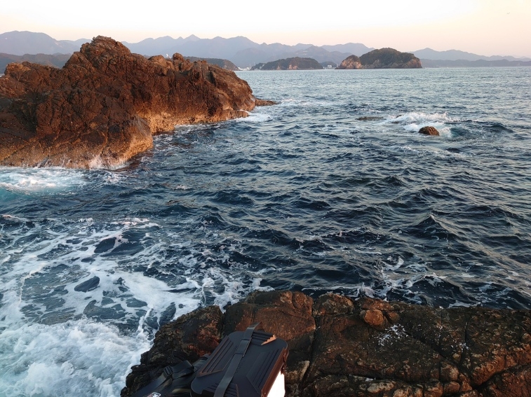 太地でグレ釣り