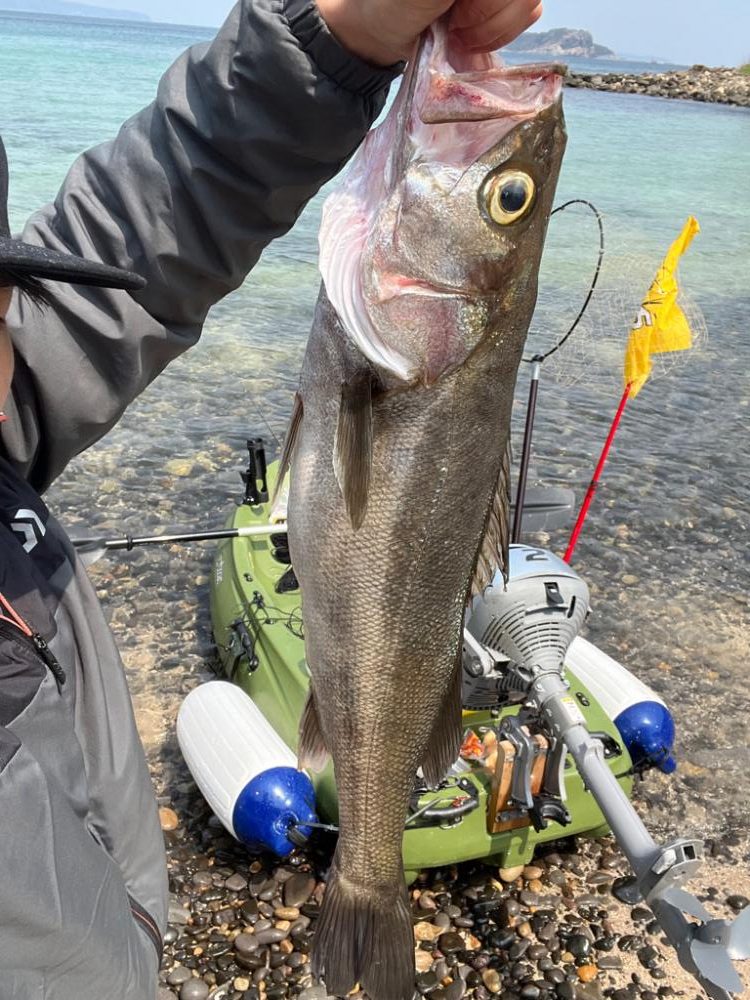 今年初カヤックフィッシング！