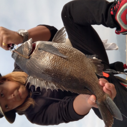 最後の最後でチヌ