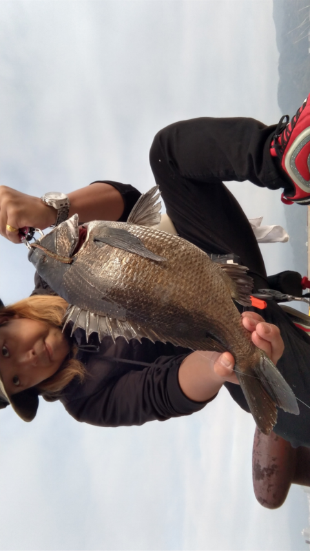 最後の最後でチヌ