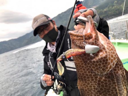 エギングの合間にロックフィッシュゲーム