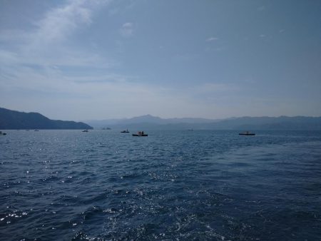 筏ショアジギング