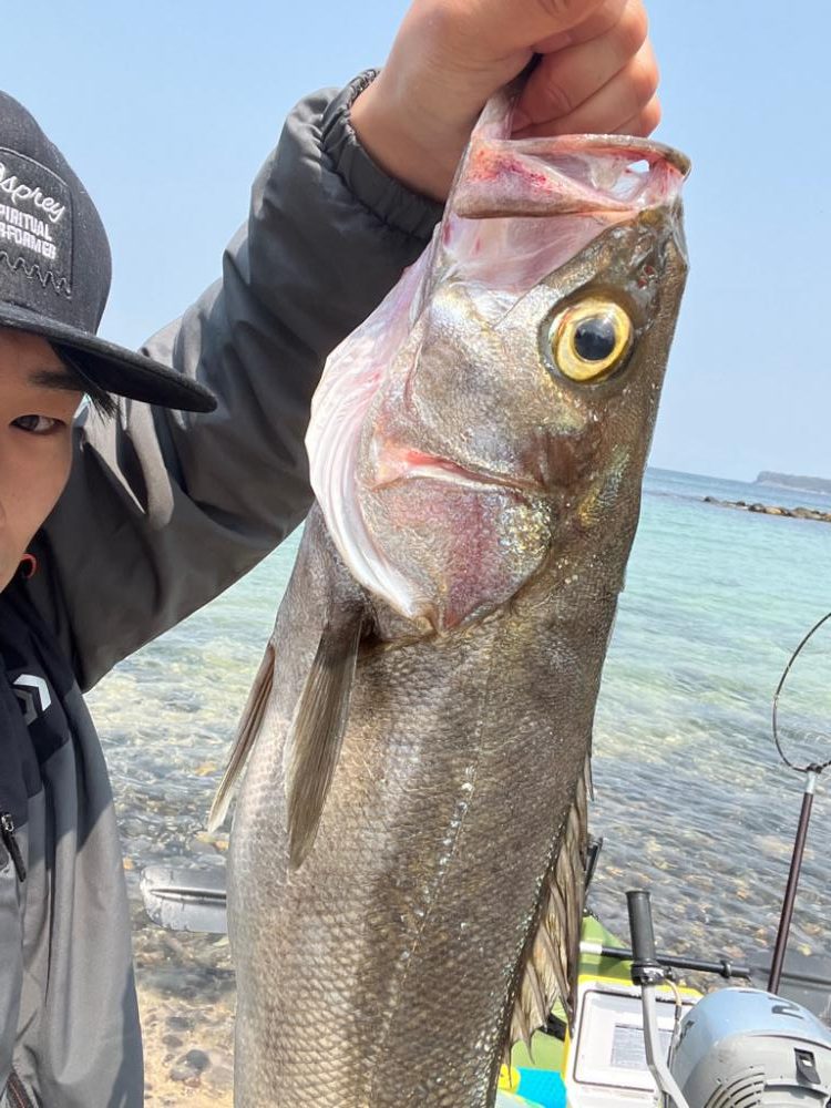 今年初カヤックフィッシング！