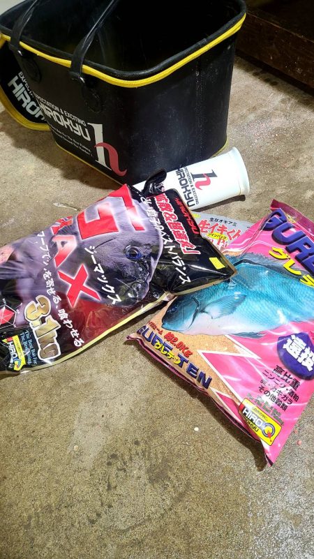 和歌山大引の磯でフカセ釣り