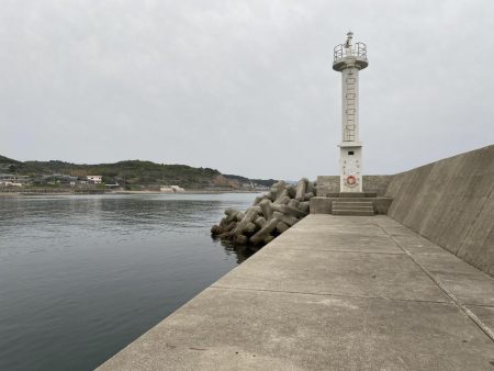 鳥飼漁港にて穴釣り!まだ寒いが、果たして釣れるのだろうか?
