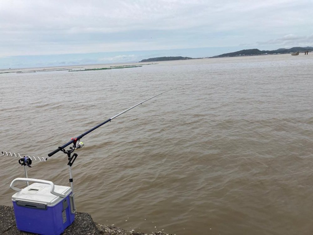 どちゃ濁りでも魚はいた！