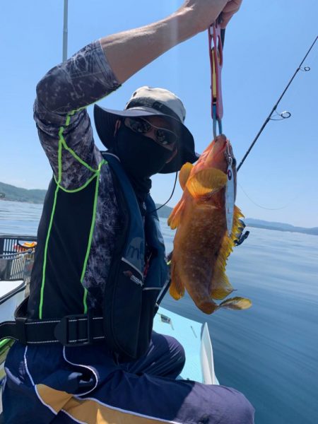 マイボートで丹後沖でジギング