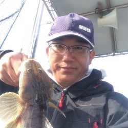 錦江湾の１つテンヤマダイ、時期がちょっと早かったです