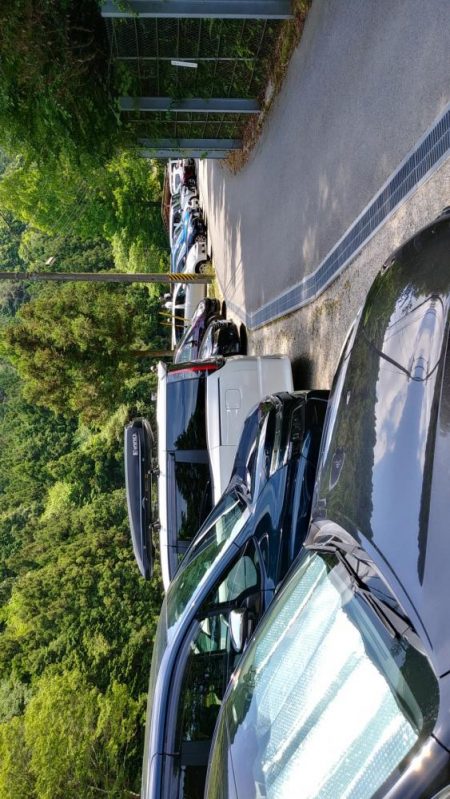 千早川マス釣り場でエリアフィッシング