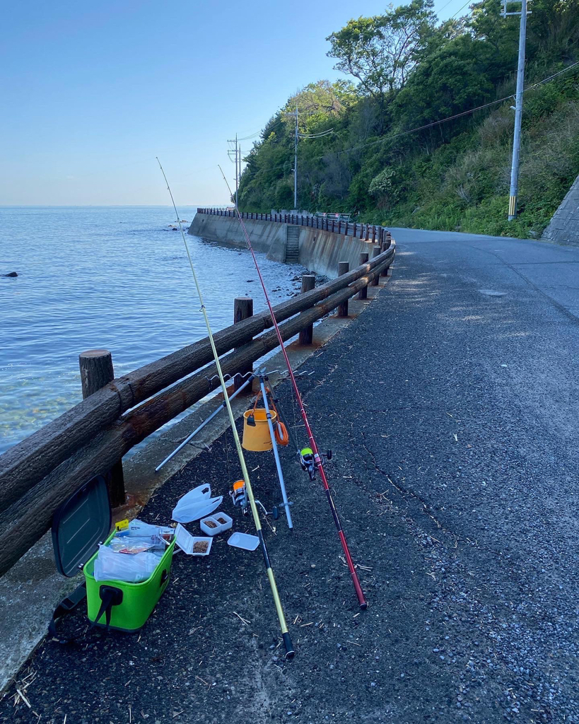 ゴールデンウィーク後半、2回目の釣行で、深日港へキス釣り