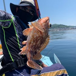 マイボートで丹後沖でジギング