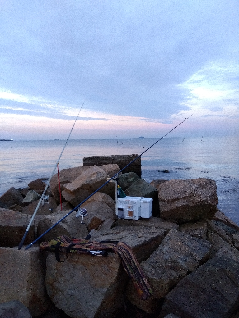 大塩海岸の投げ釣り