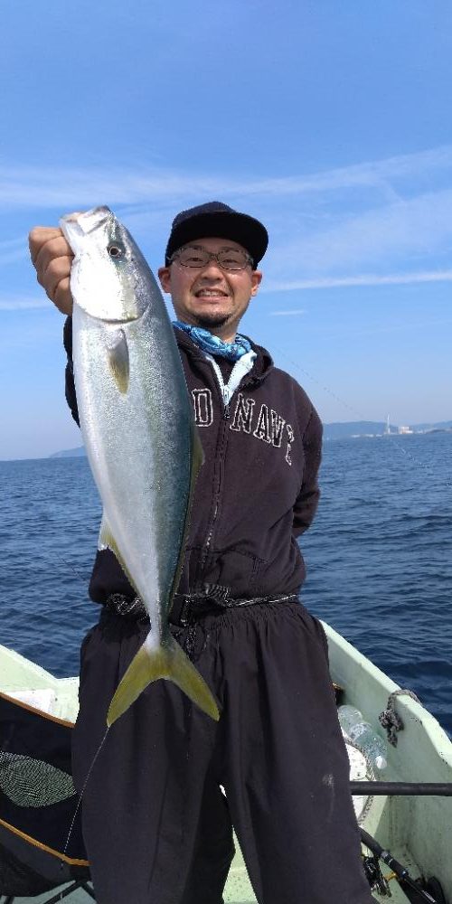 伝馬船での釣り