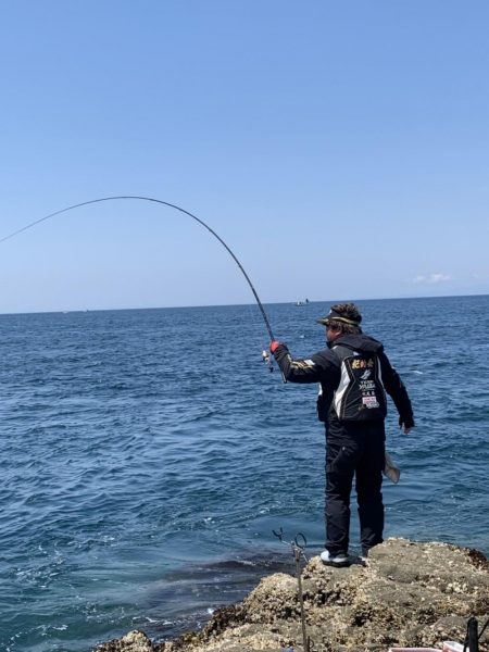 和歌山大引の磯でフカセ釣り