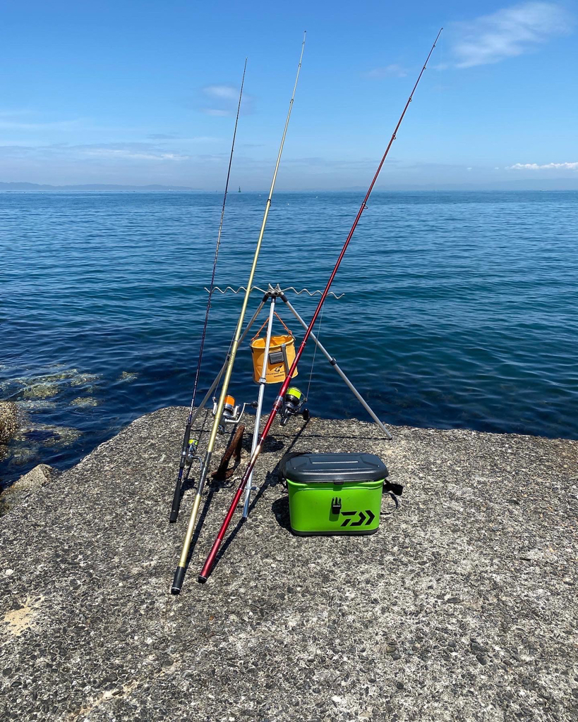 ゴールデンウィーク後半、2回目の釣行で、深日港へキス釣り