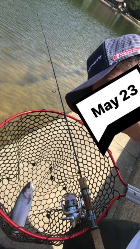 熱々エリアトラウト！