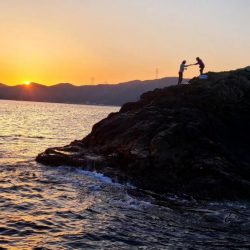 和歌山大引の磯でフカセ釣り