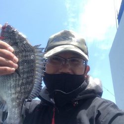 関門で１つテンヤマダイにチャレンジしました