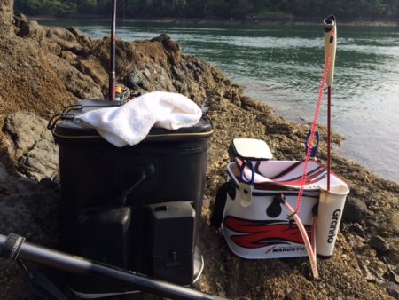 黒鯛釣りの大会に参加しました